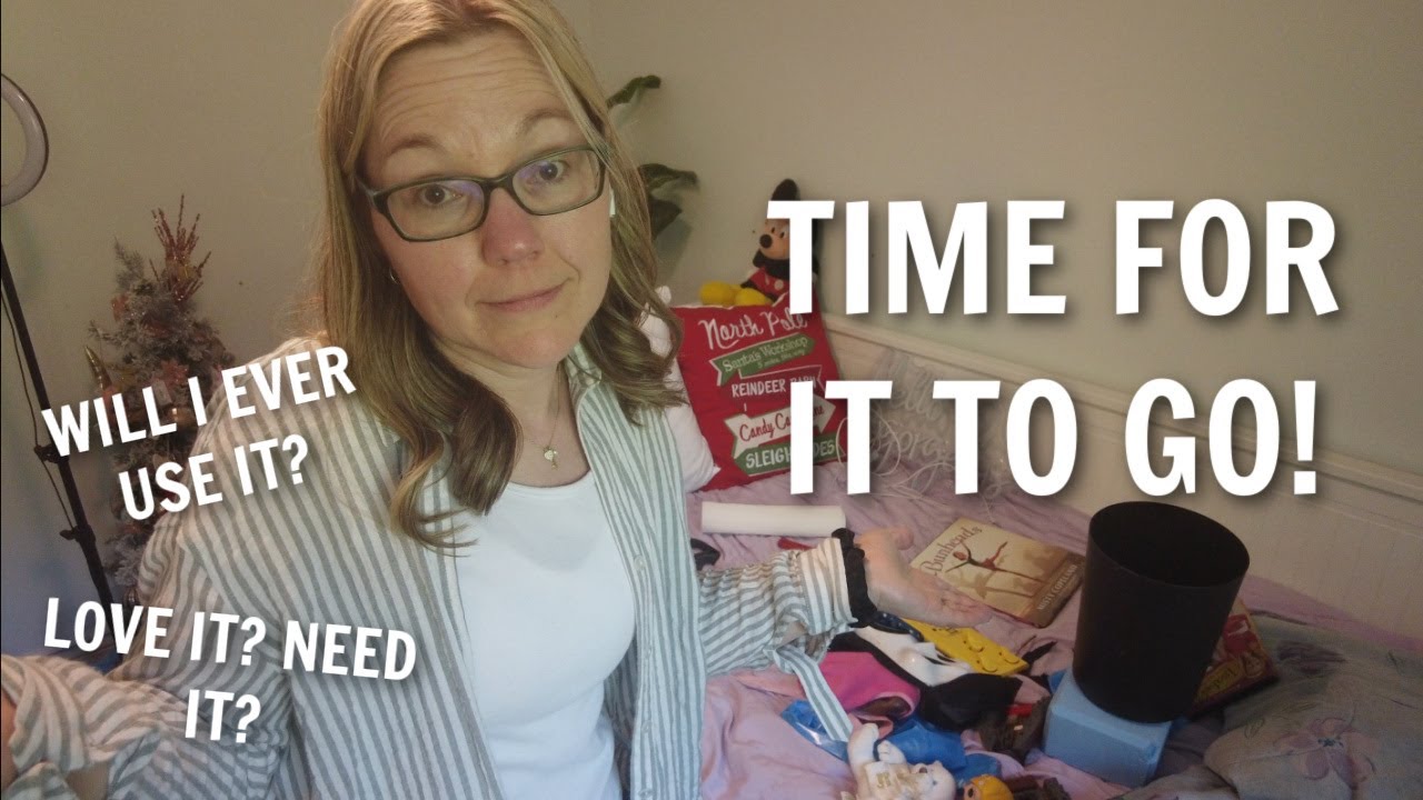 JUST BECAUSE WE LOVE IT DOESN'T MEAN WE NEED IT | NEW OFFICE DECLUTTER