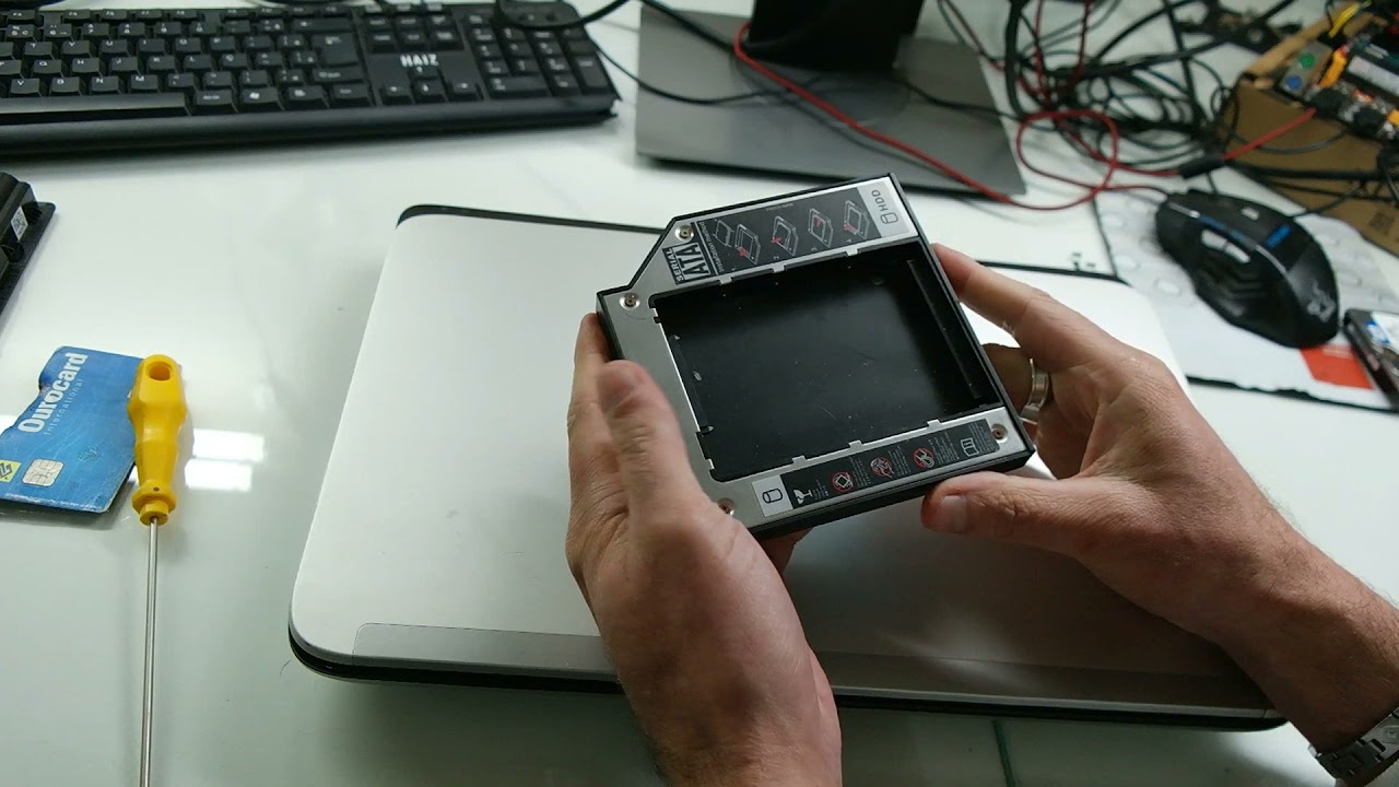 Dell XPS 15 l502x trocando o hard disk por um ssd de forma simples!!!