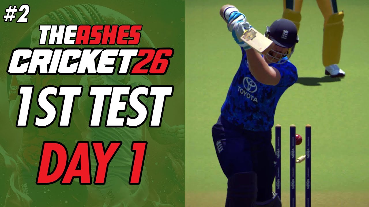 ENGLAND IN TROUBLE! | Cricket 26: Ashes Series Playthrough #2