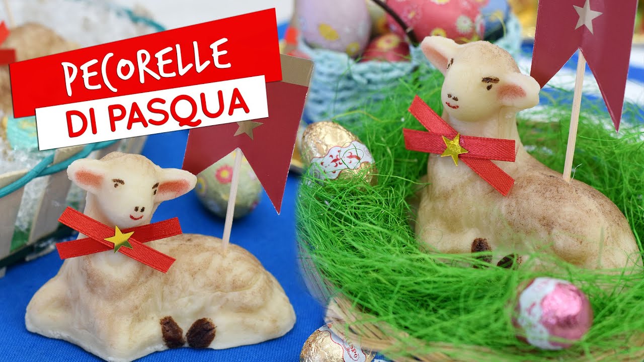 Pecorelle di pasqua: come fare le pecorelle di pasta reale siciliane