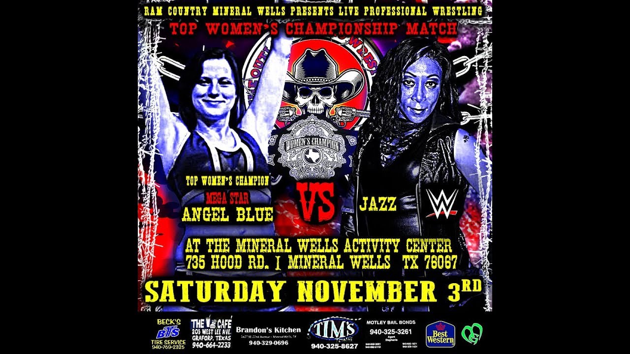 TOP Womens Champion Angel Blue vs. NWA Womens Champion Jazz
