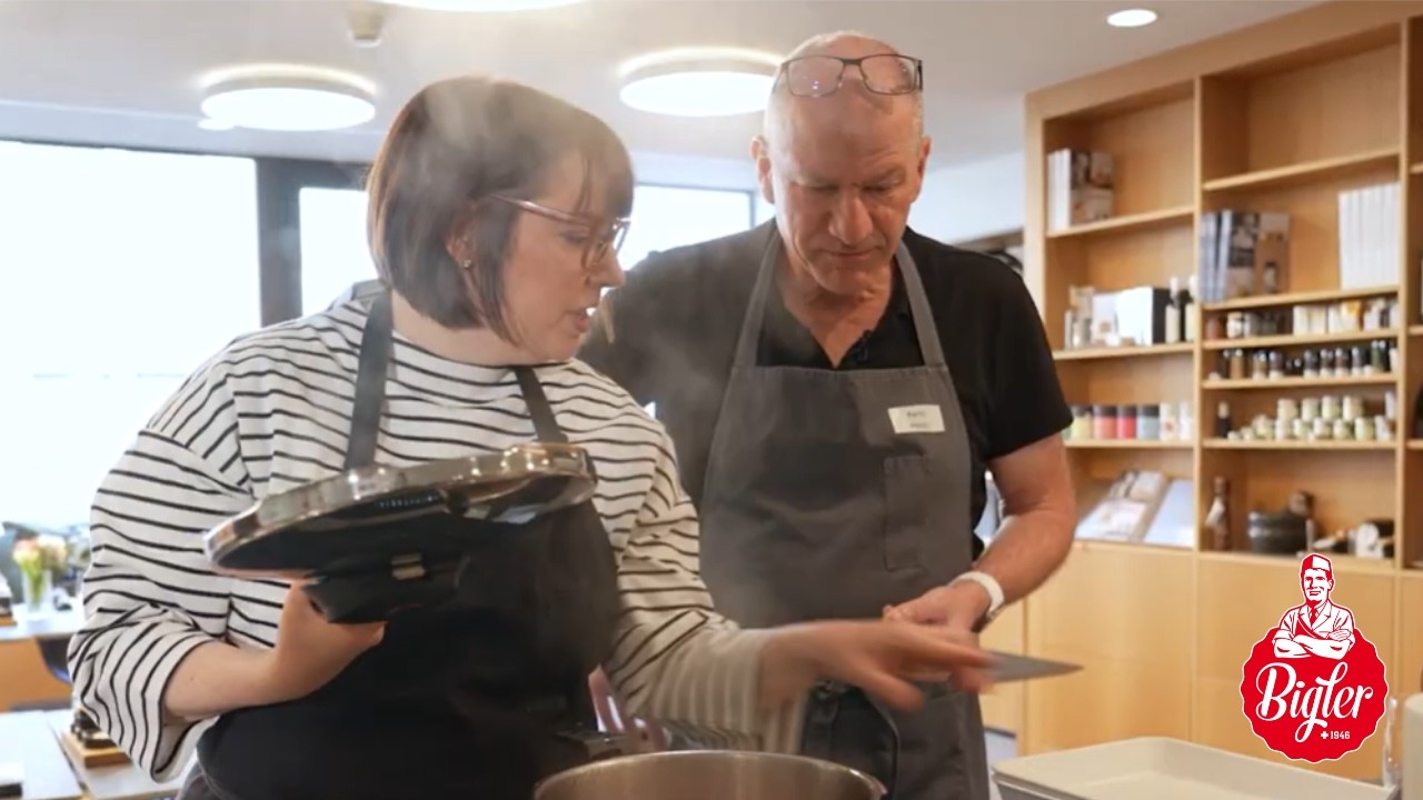 Vom Gewinn zum Kochkurs 👨‍🍳 Martin mittendrin bei Bigler & Arte Cuciuna