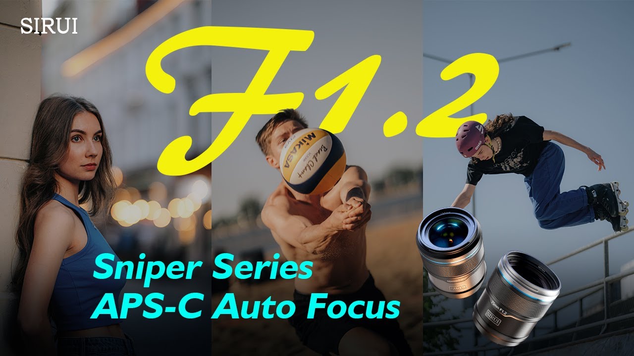 Introducing the SIRUI Sniper Series 16mm & 75mm F1.2 APS-C Autofocus lenses