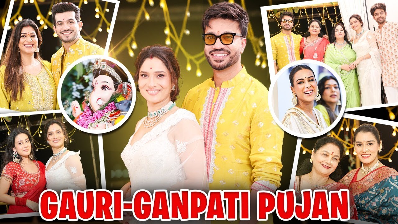 Ankita & Vicky Ne Kiya Ganpati Bappa Aur Mahalakshmi Ki Maha Aarti!