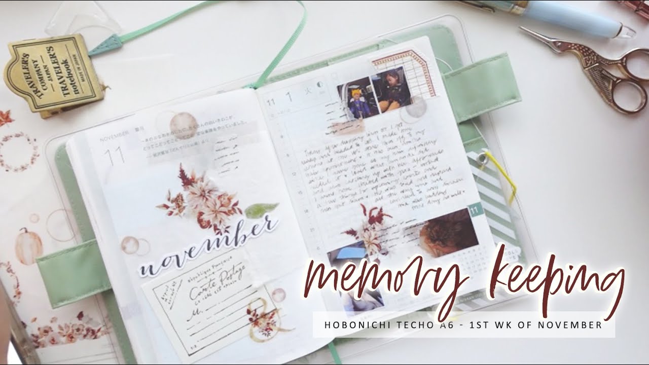 MEMORY KEEPING IN HOBONICHI TECHO A6 | JOURNAL WITH ME | Charmaine Dulak