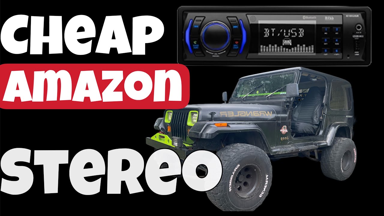 Дешевая автомагнитола Amazon для джипа!! BOSS 616UAB