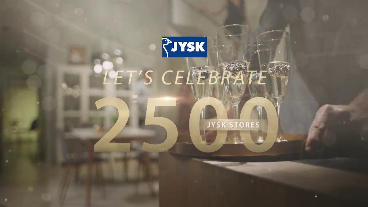 Świętujemy razem 2500 sklepów JYSK