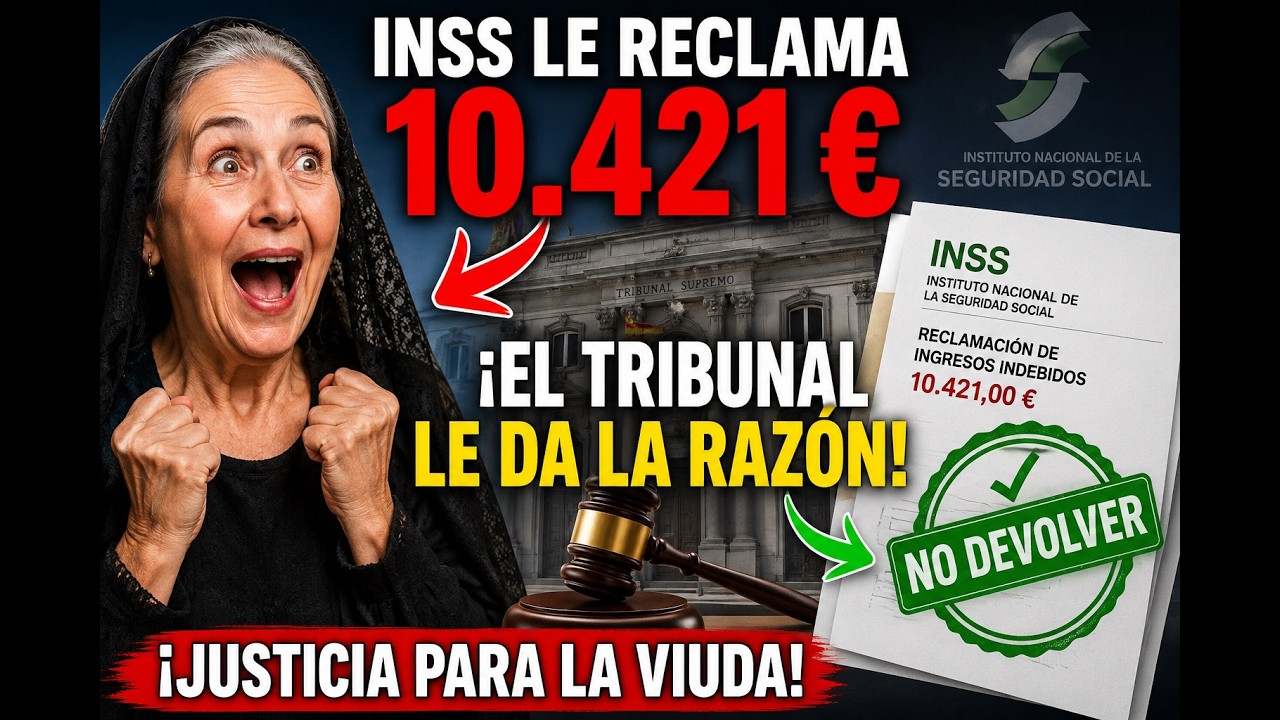 👵  Pensión de viudedad y jubilación: ¿puedes cobrar ambas? ❌ INSS reclamaba 10.000€