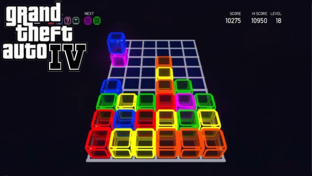 QUB3D High Score - GTA IV Side-Mission (1080p)