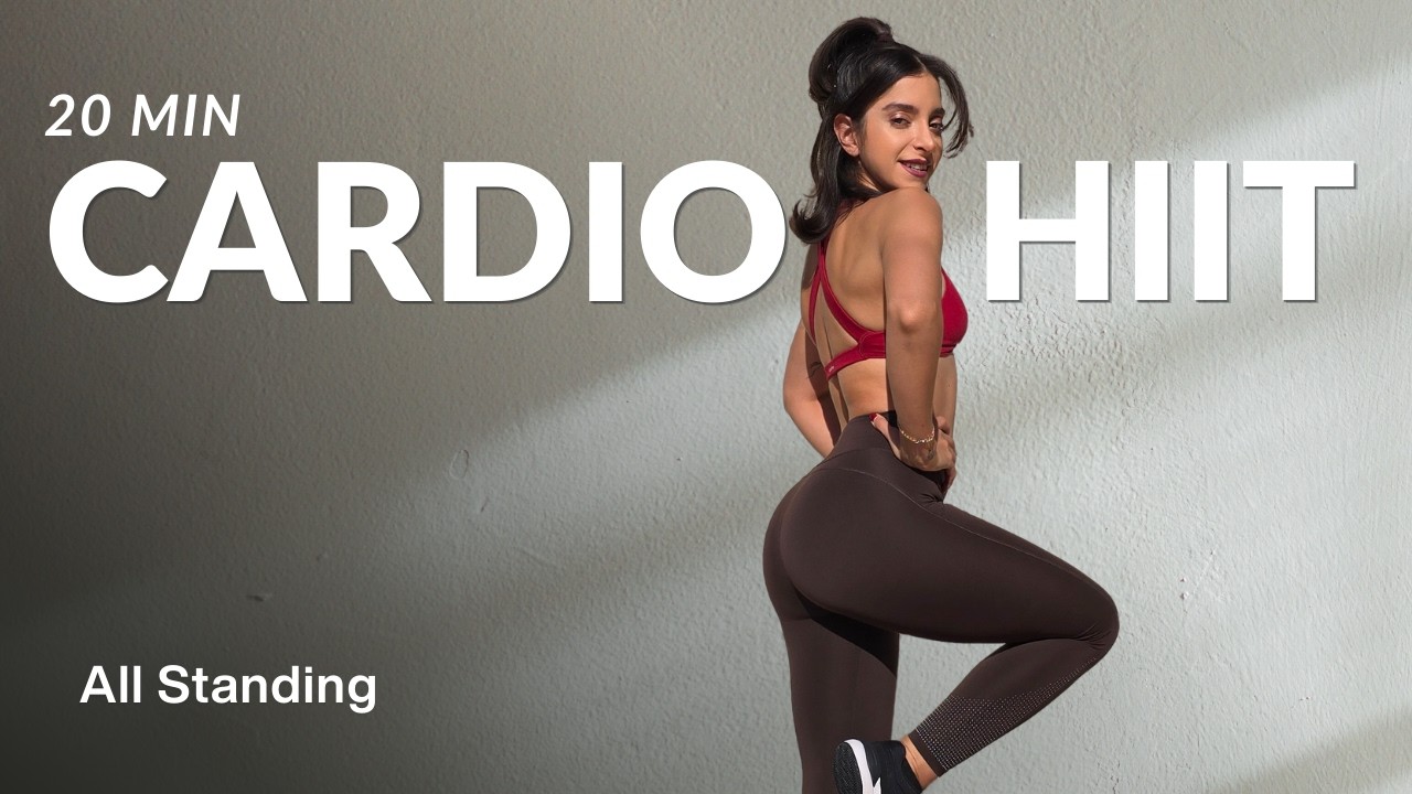 20 MIN LOW IMPACT CARDIO HIIT 🔥 Full Body Workout at Home ( All Standing )