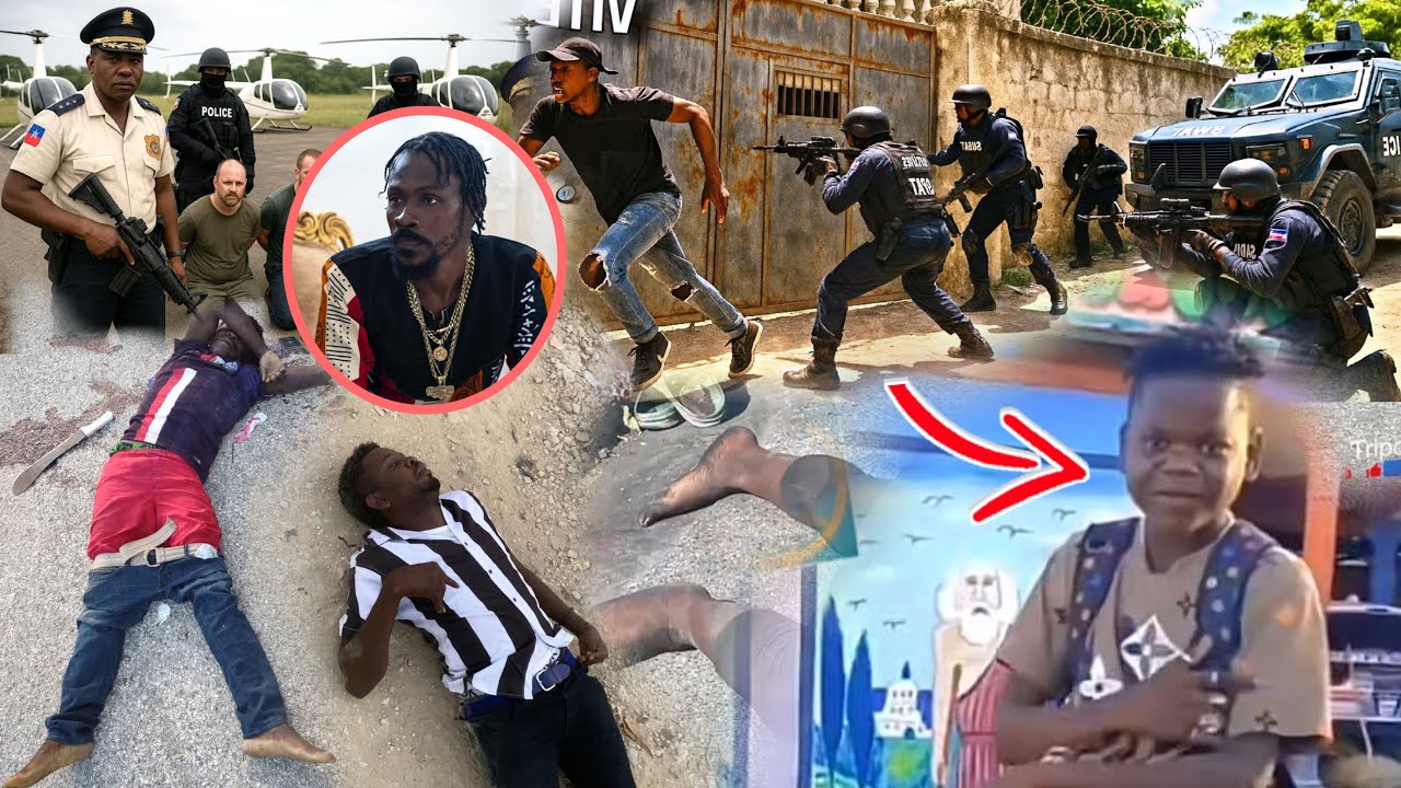 2 Bal Nan Tèt , Lamo Sanjou pran kou la police Mete pye ate nan Baz Ti Tonye Mouri anba bal ? 