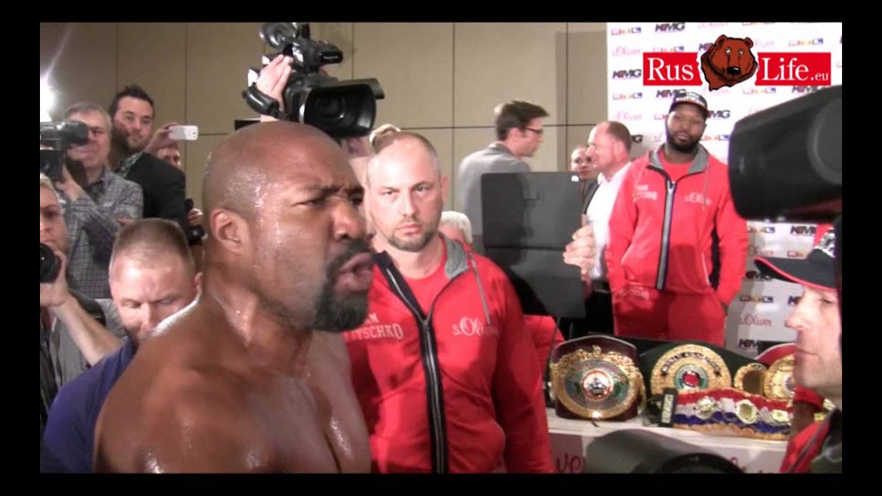 Briggs Skandal bei Pressekonferenz Klitschko Leapai 2014