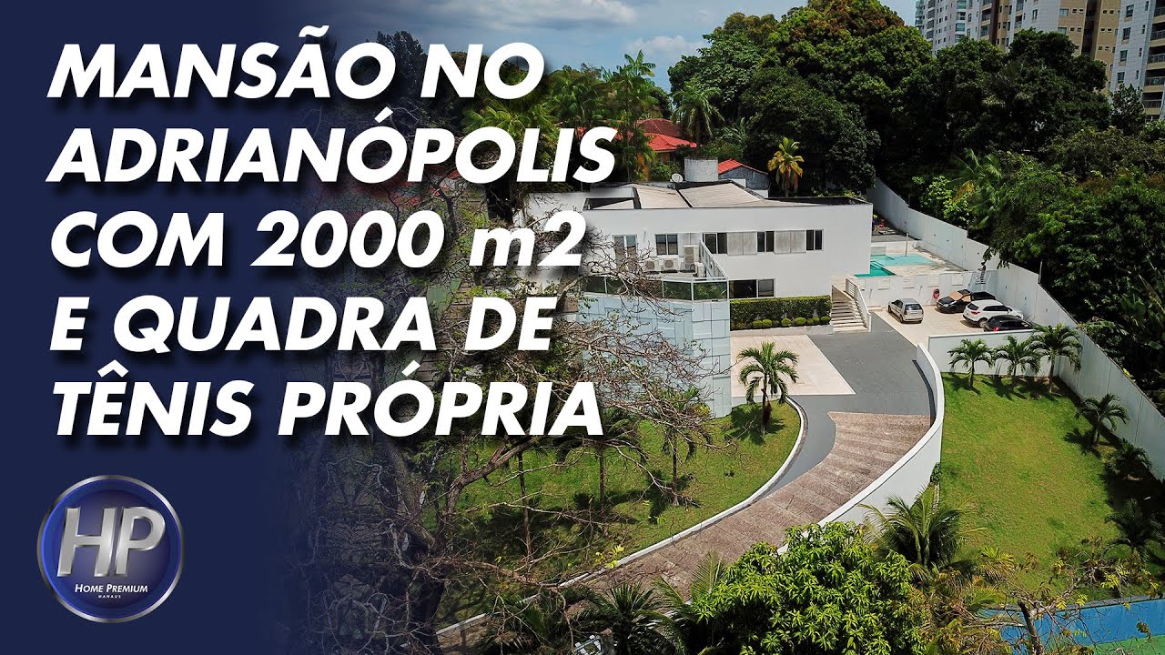 CASA PARQUE RESIDÊNCIAS - 2000 m² de Área Total com Quadra de Tênis Particular