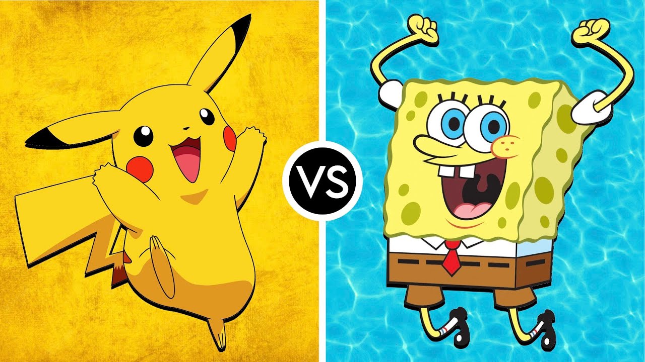 Pikachu vs. SpongeBob SquarePants | DEATH BATTLE!