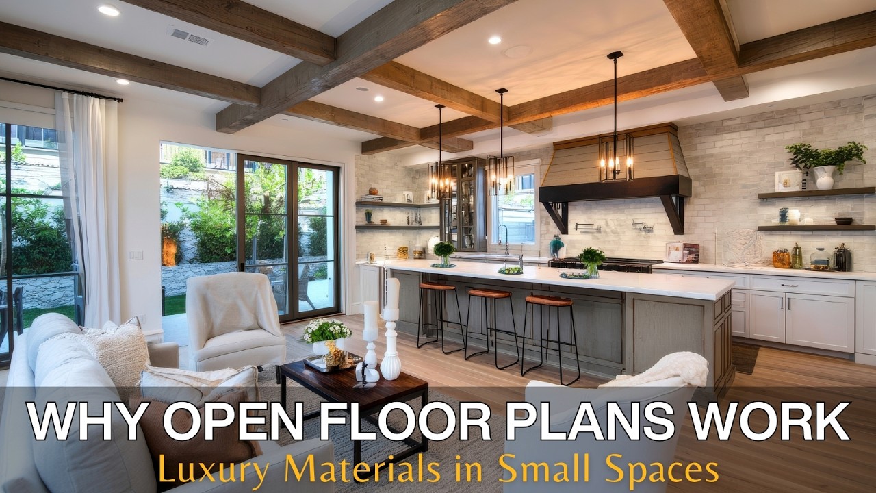 Small House Interior Design | Rustic Elegance, Smart Storage Solutions & Cozy Living Room