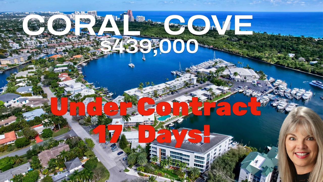 Coral Cove $439,000 - Dock Available for up to 40 Foot Boat  Ocean Access...No Fixed Bridges.