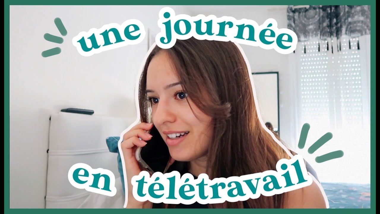 vlog 1 journ&eacute;e de stage en t&eacute;l&eacute;travail