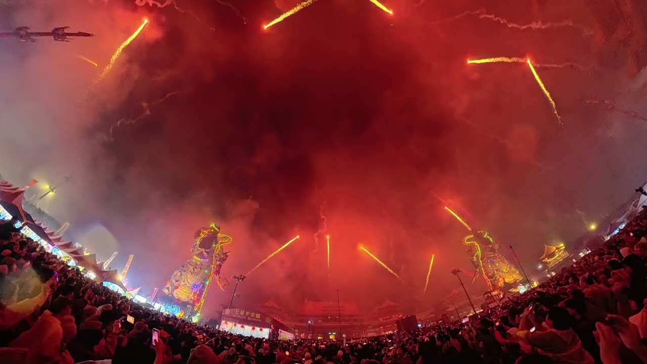 鹿耳門環廟煙火2026-平面視角