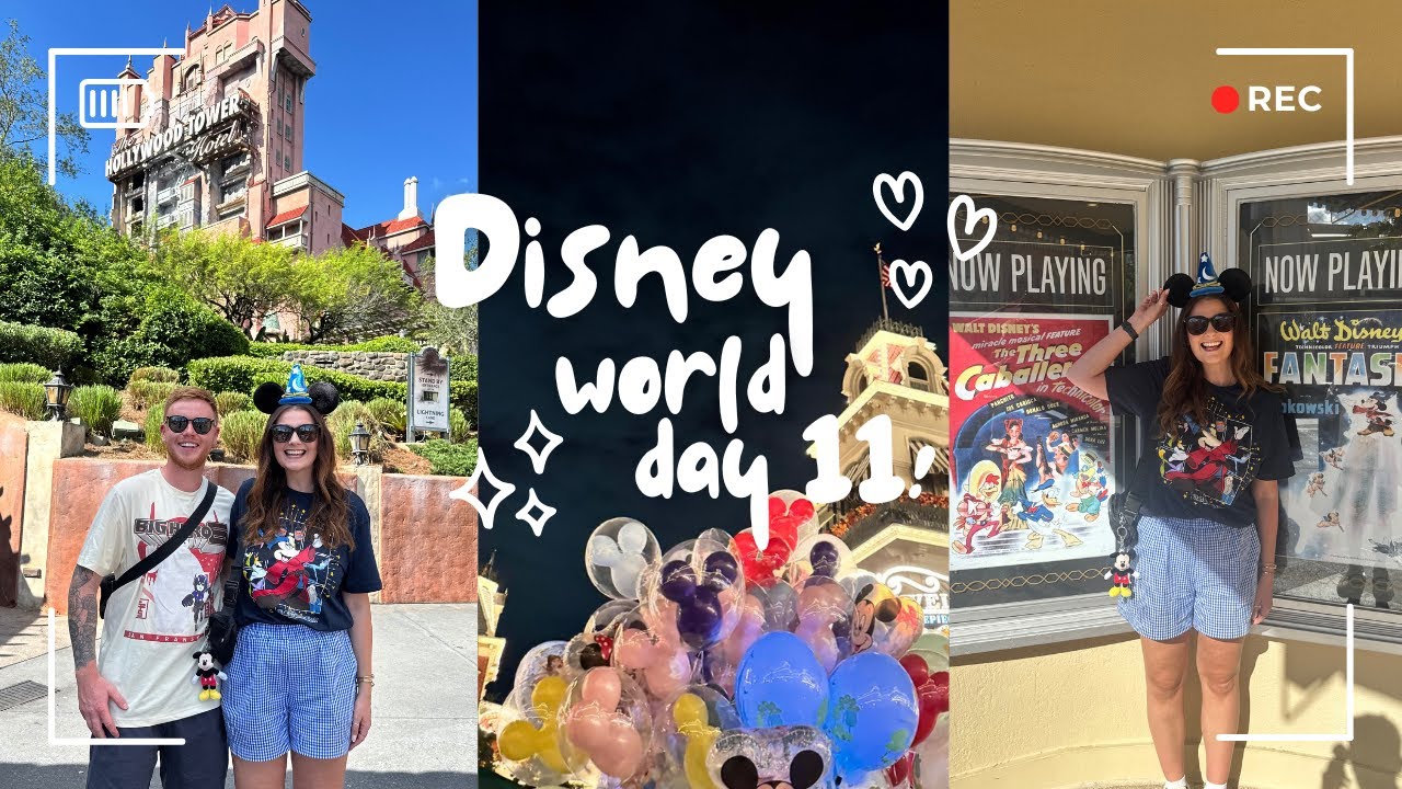 DISNEY WORLD VLOG! ✨ DAY 11 | Hollywood Studios 🎬🌴 Magic Kingdom, HEA & Starlight Parade 🏰
