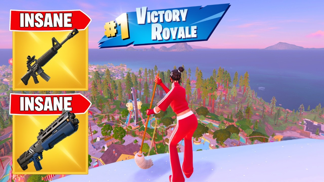Playing Fortnite Like It’s PS5 – Smooth & Clean Gameplay (2 Full Matches)