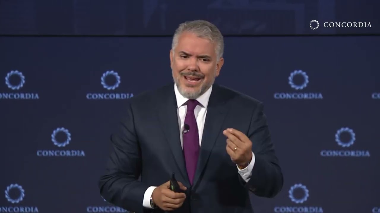 Why the Amazon Must Save the World with H.E. Iván Duque | 2022 Concordia Annual Summit