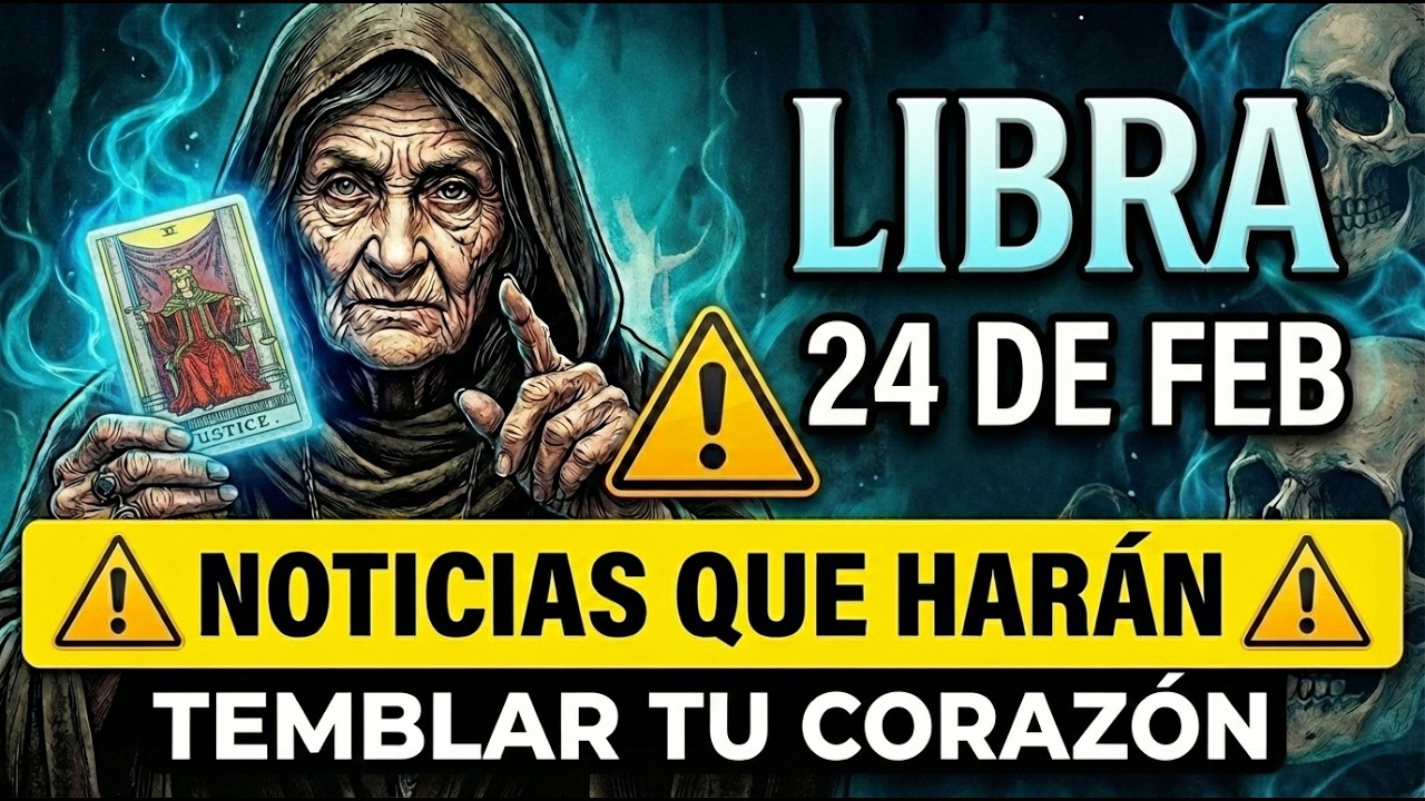 Libra ♎ 24 De Febrero 🔥 La Noticia Que Has Esperado Toda Vida 😱 Prepárate Para Llorar De Felicidad