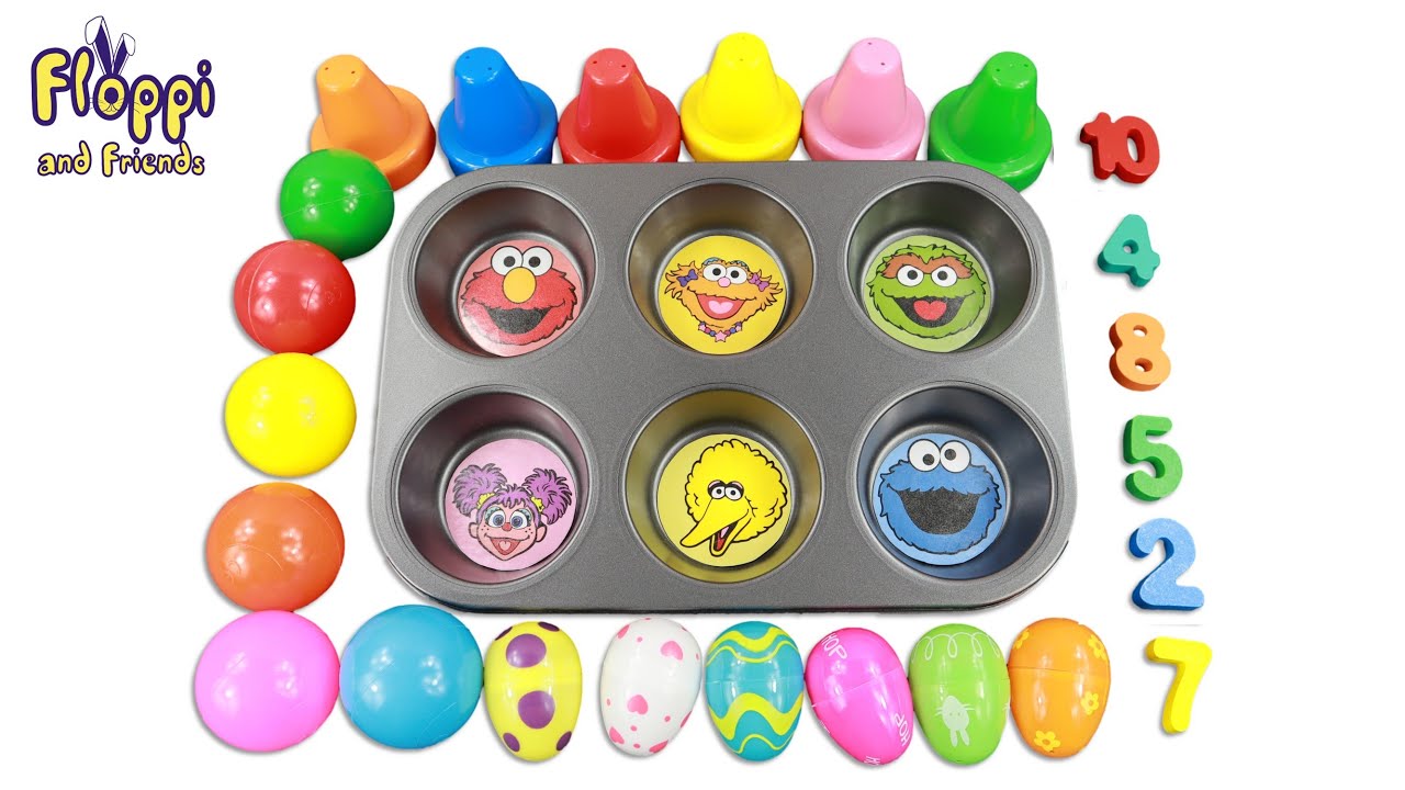 Sesame Street Characters Activity | Learn Colors, Numbers & Letters | Educational Toddler Videos