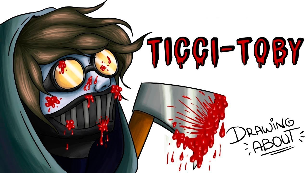 A Origem de Ticci Toby CREEPYPASTA 🪓 Draw My Life Português