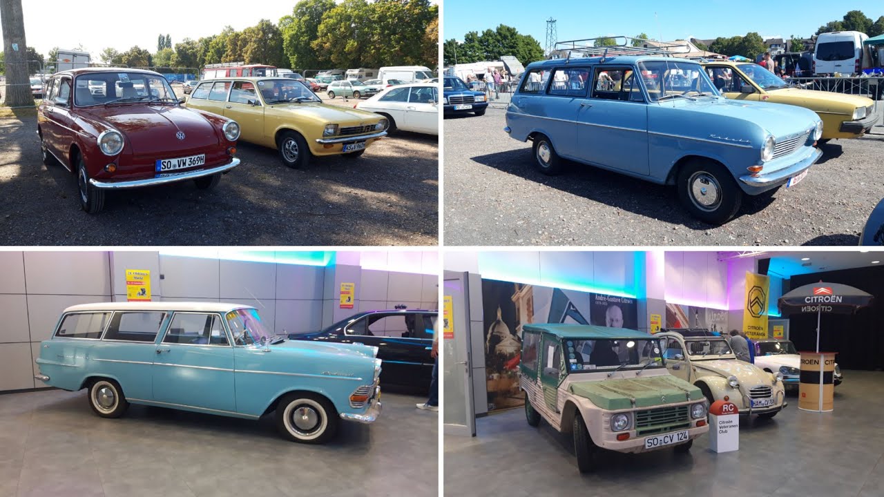 Oldtimer Teilemarkt Hamm, 6.9.2025, Bilder vom Parkplatz