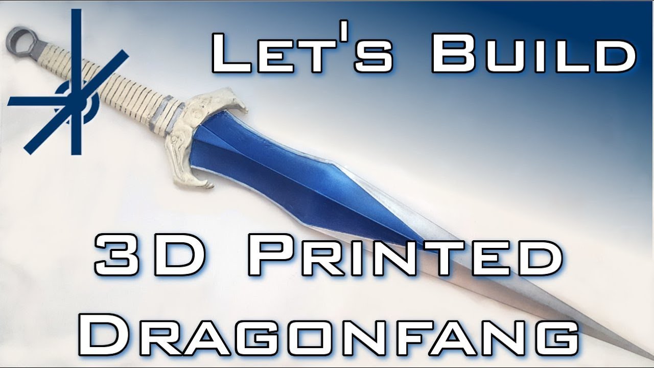 3D Printed Valkryie Sword   Dragonfang   Thor Ragnarok