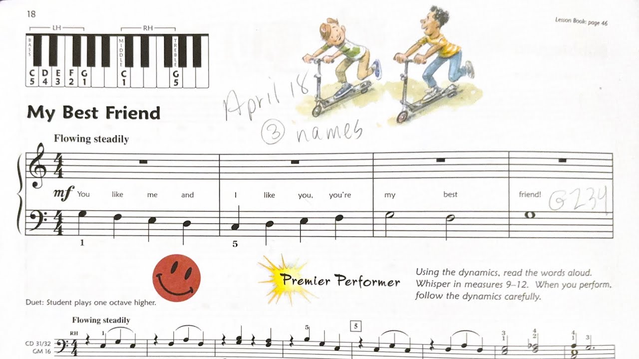 Performance 1A: My Best Friend - Performance Tempo Accompaniment Track