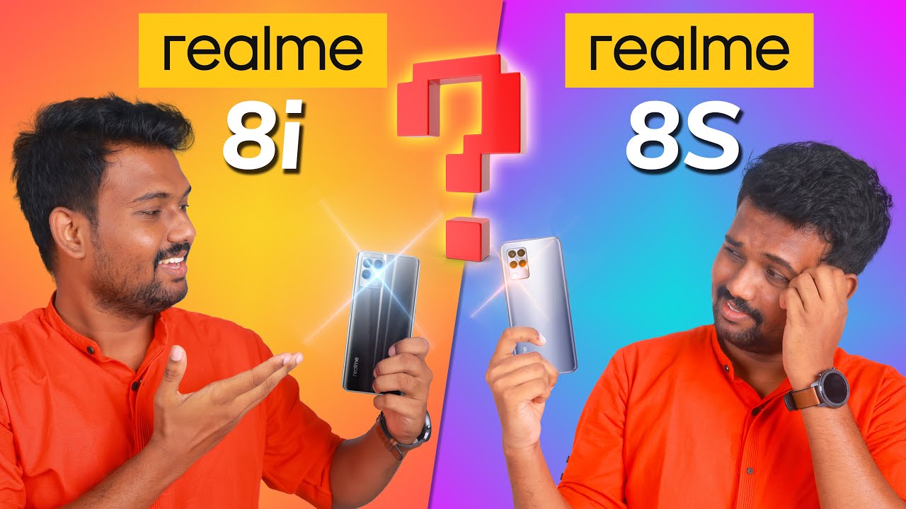 அடேங்கப்பா! என்ன மாதிரி Build-up😂 கொடுக்கிறான்| realme 8i & 8s  Unboxing & First Impression in Tamil