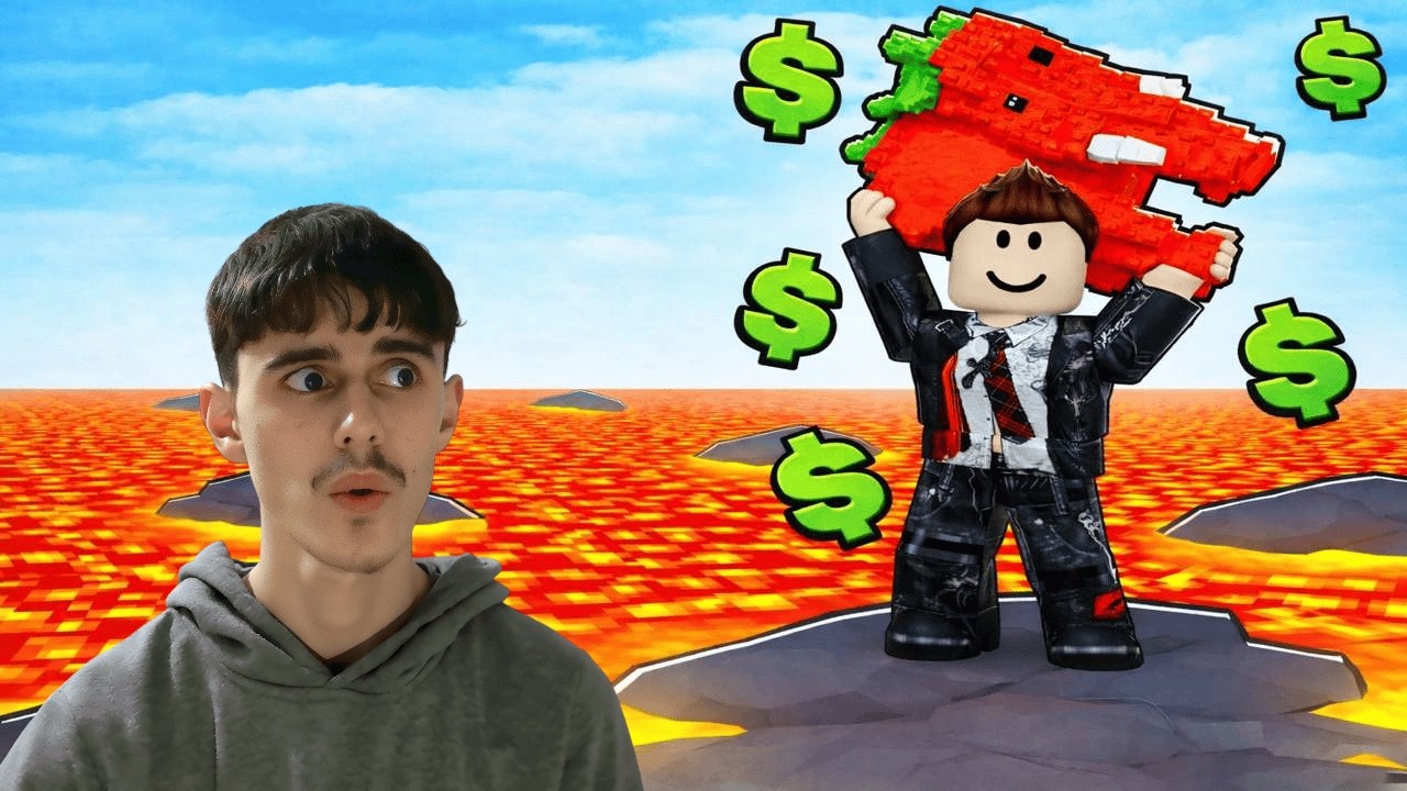 Shpeto nga llava per brainrota!! Survive Lava for Brainrots