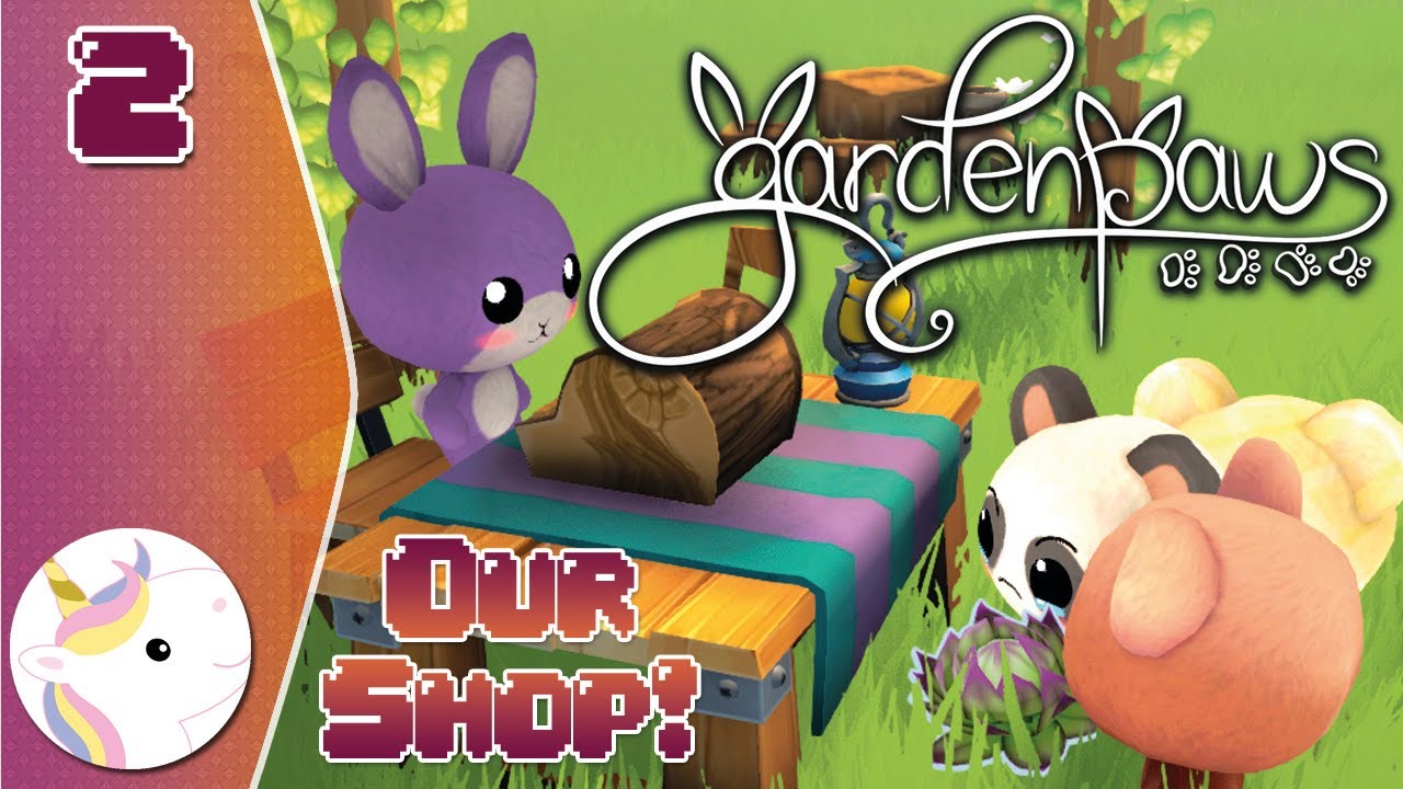 Opening Our Shop ~ Garden Paws #2 | Early Access | Alpha