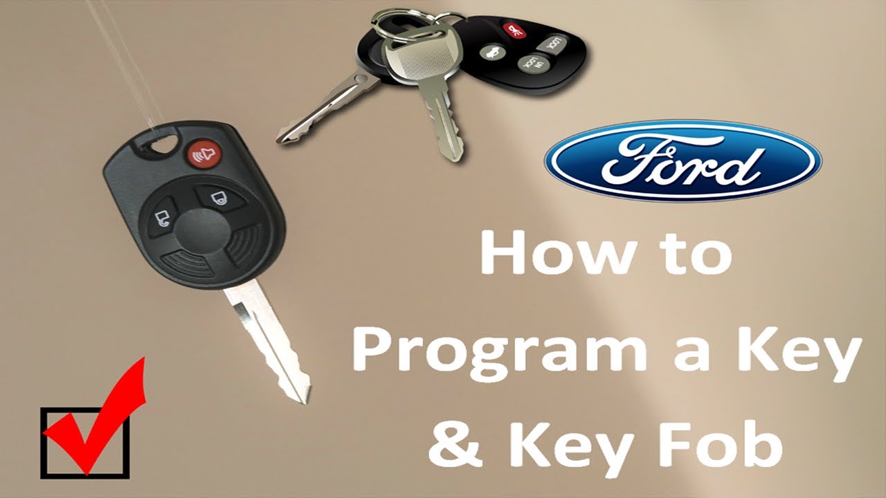 Как легко запрограммировать ключ и брелок Ford