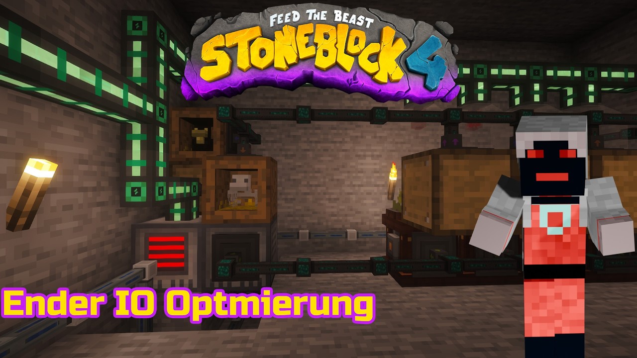 Stoneblock 4 - Ender IO Optimierung #minecraft #deutschegamer #modpack