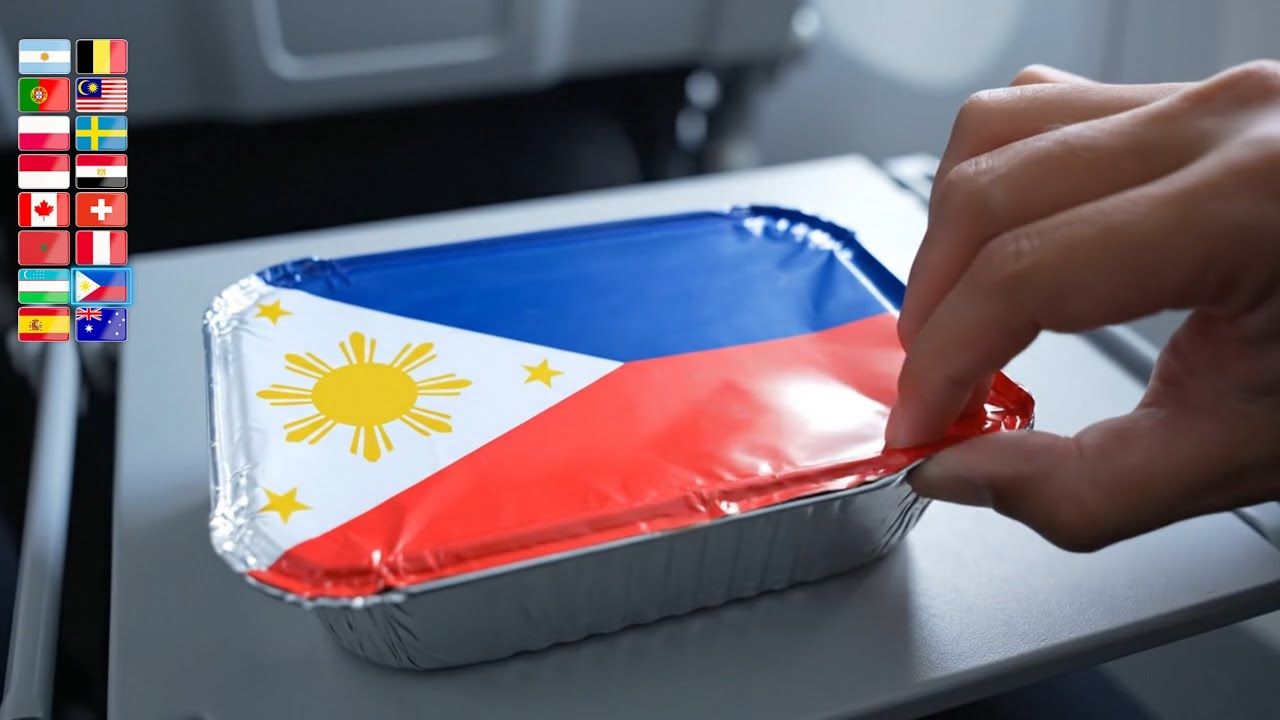 Which Country Airline Has the Best Food? ✈️ World's Best In-Flight Meals (ASMR)