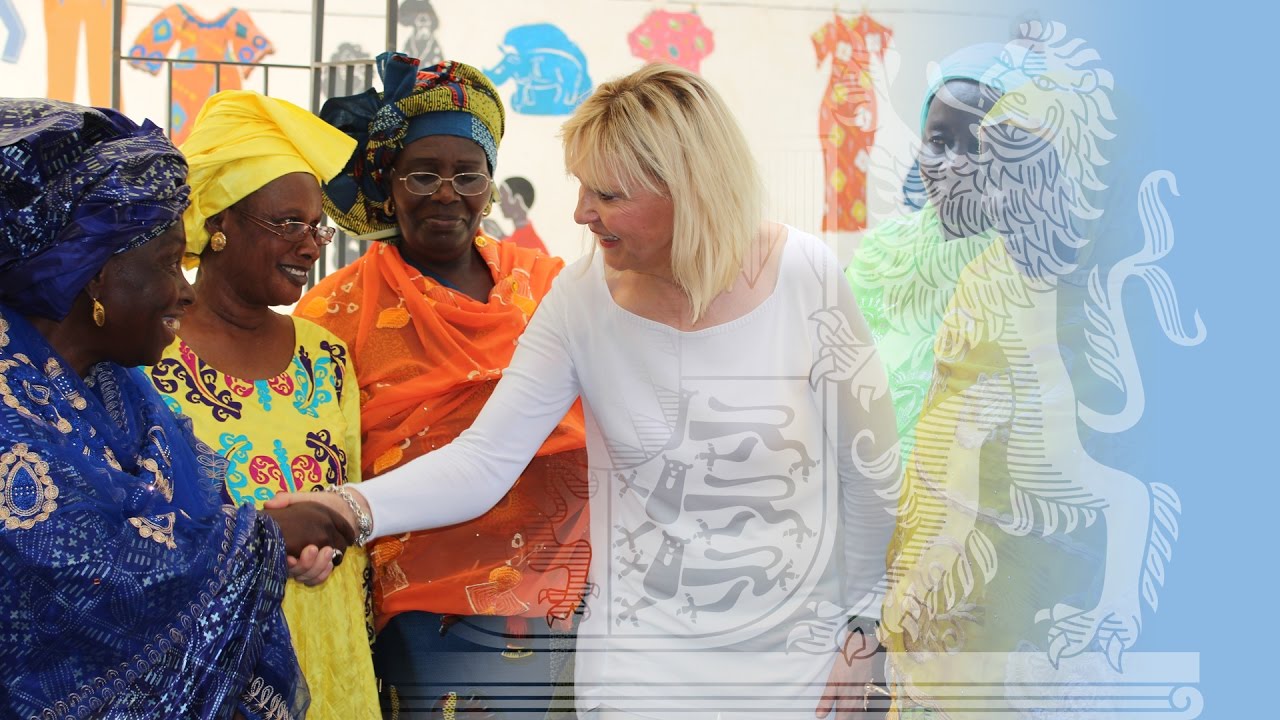 Europaministerin Dr. Beate Merk im Senegal - Bayern