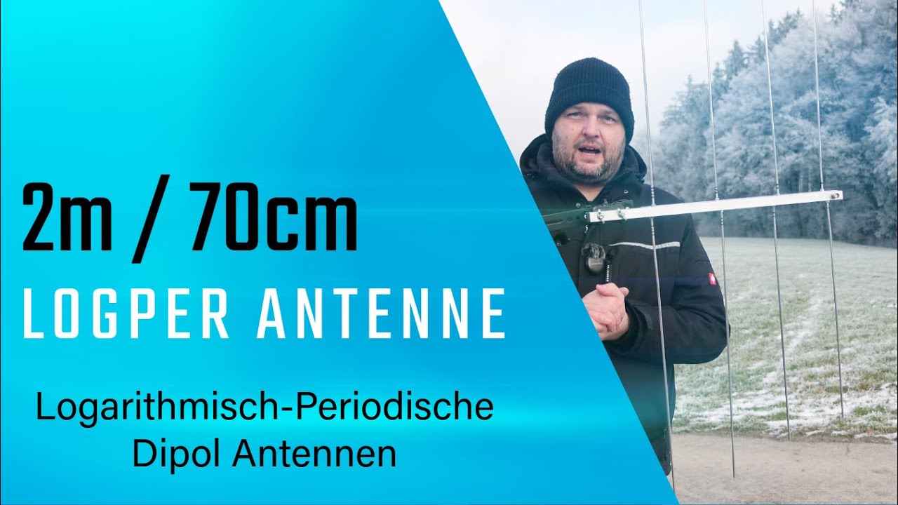 Logarithmisch-Periodische - Dipol Antennen f&uuml;r 2m & 70cm