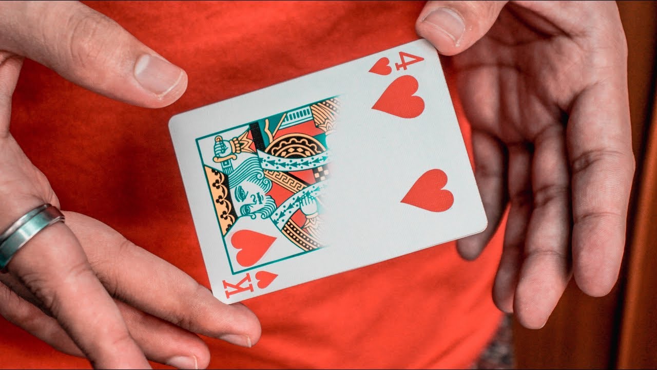 A VERY VISUAL Color Change Card Trick TUTORIAL