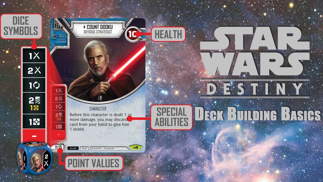 Star Wars Destiny: Deck Building Basics