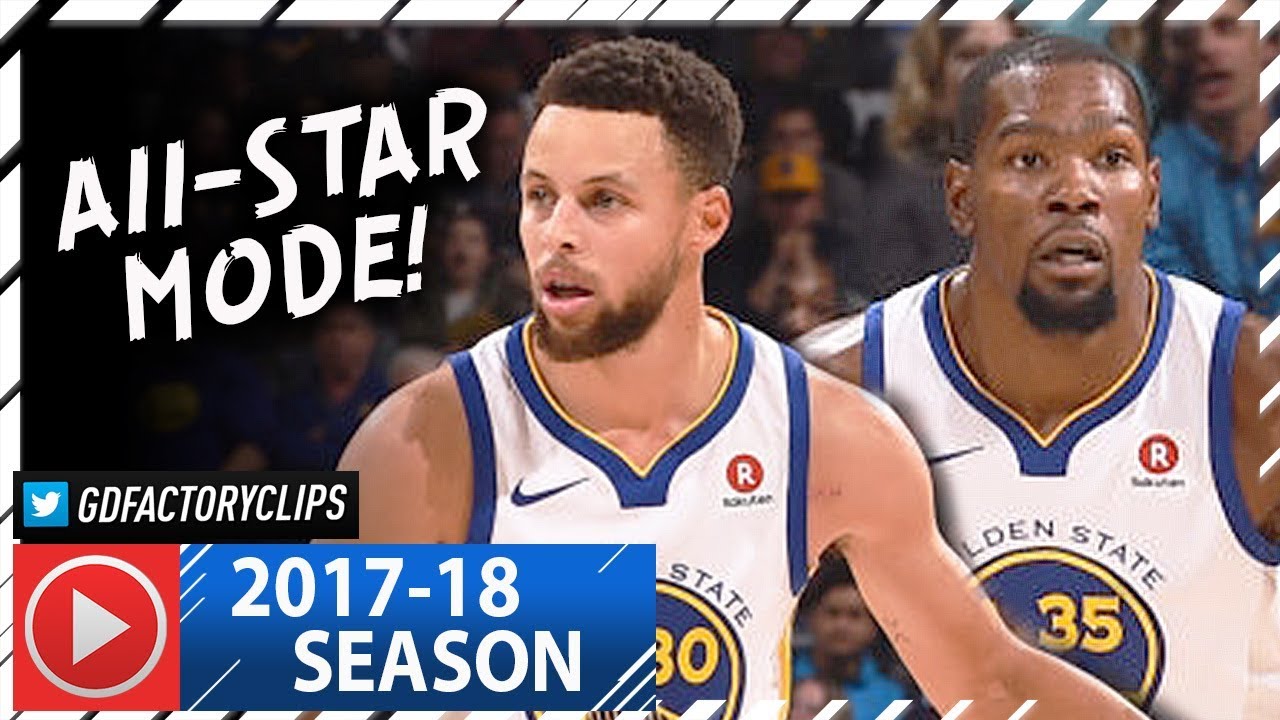 Stephen Curry & Kevin Durant Full Highlights vs Knicks (2018.01.23) - 32 Pts for Steph!
