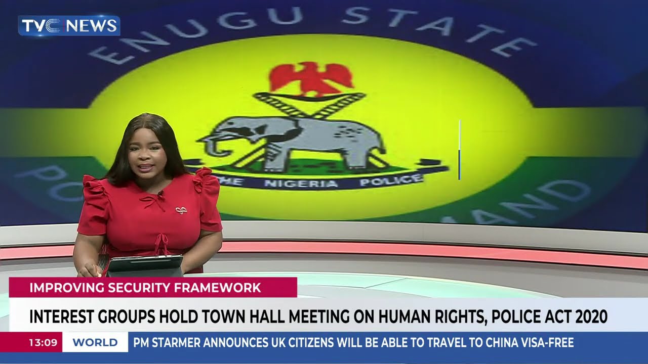 Interest Groups Hold Town Hall Meeting On Human Rights, Police Act 2020