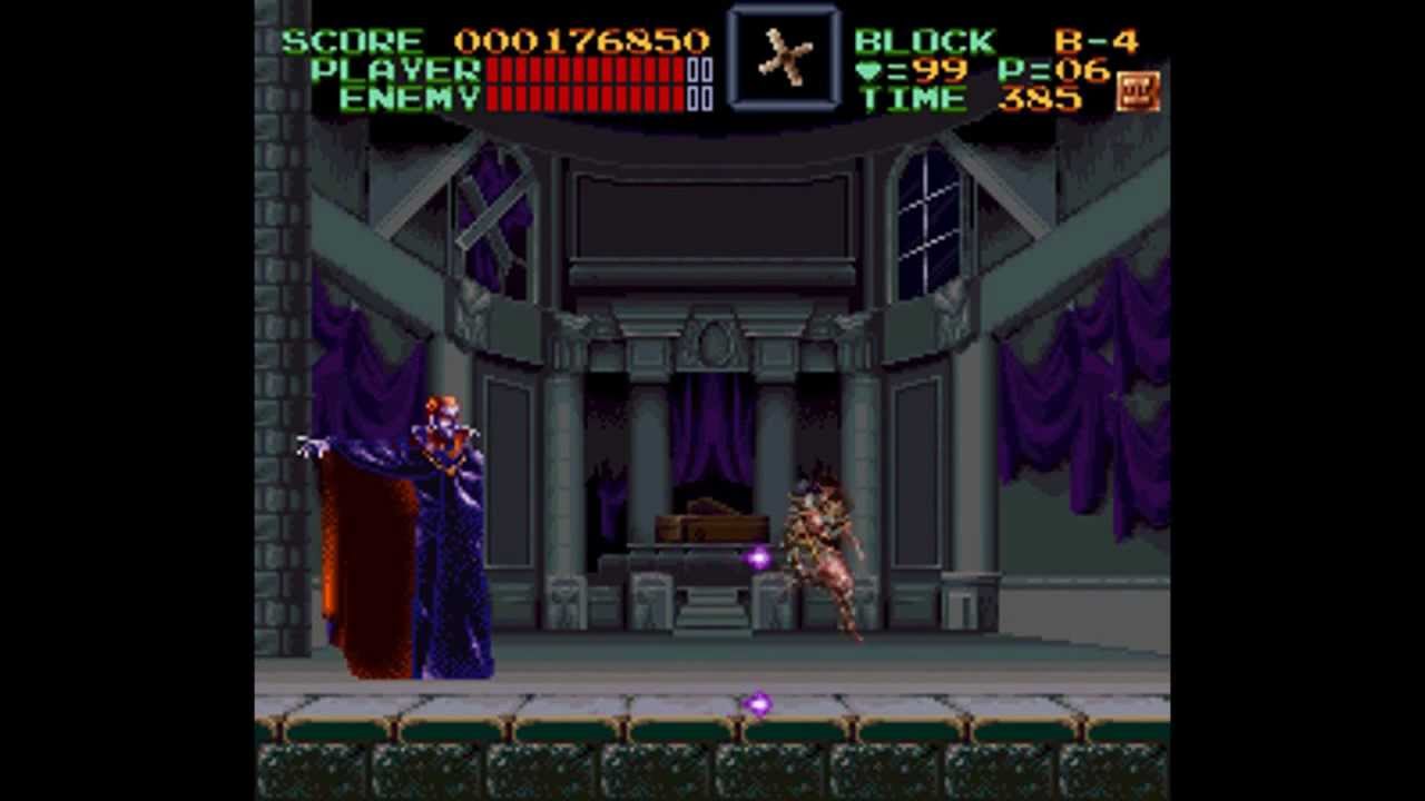 Super Castlevania IV ~ [Final Boss + Ending]