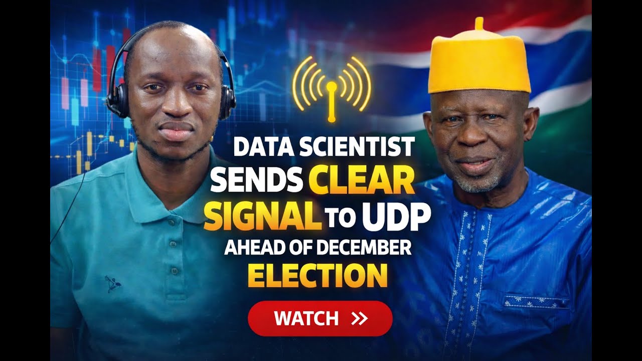 Data Scientist Sends Clear Signal to UDP Ahead of December Election