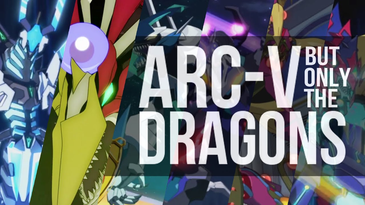Yu-Gi-Oh! ARC-V but only the dragons and nothing else