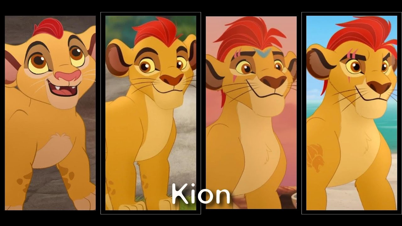 Kion Evolution / Simba's son (The Lion Guard)