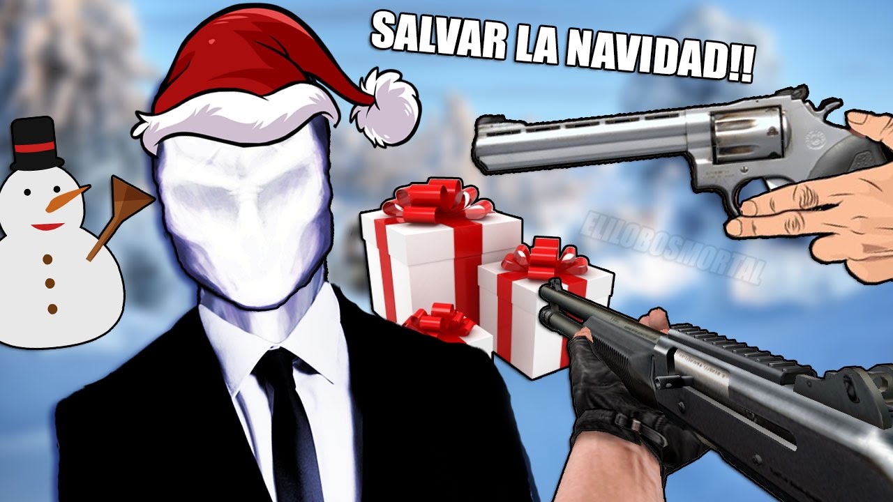 MATANDO A SLENDERMAN NAVIDEÑO! & Salvando la Navidad!! - 