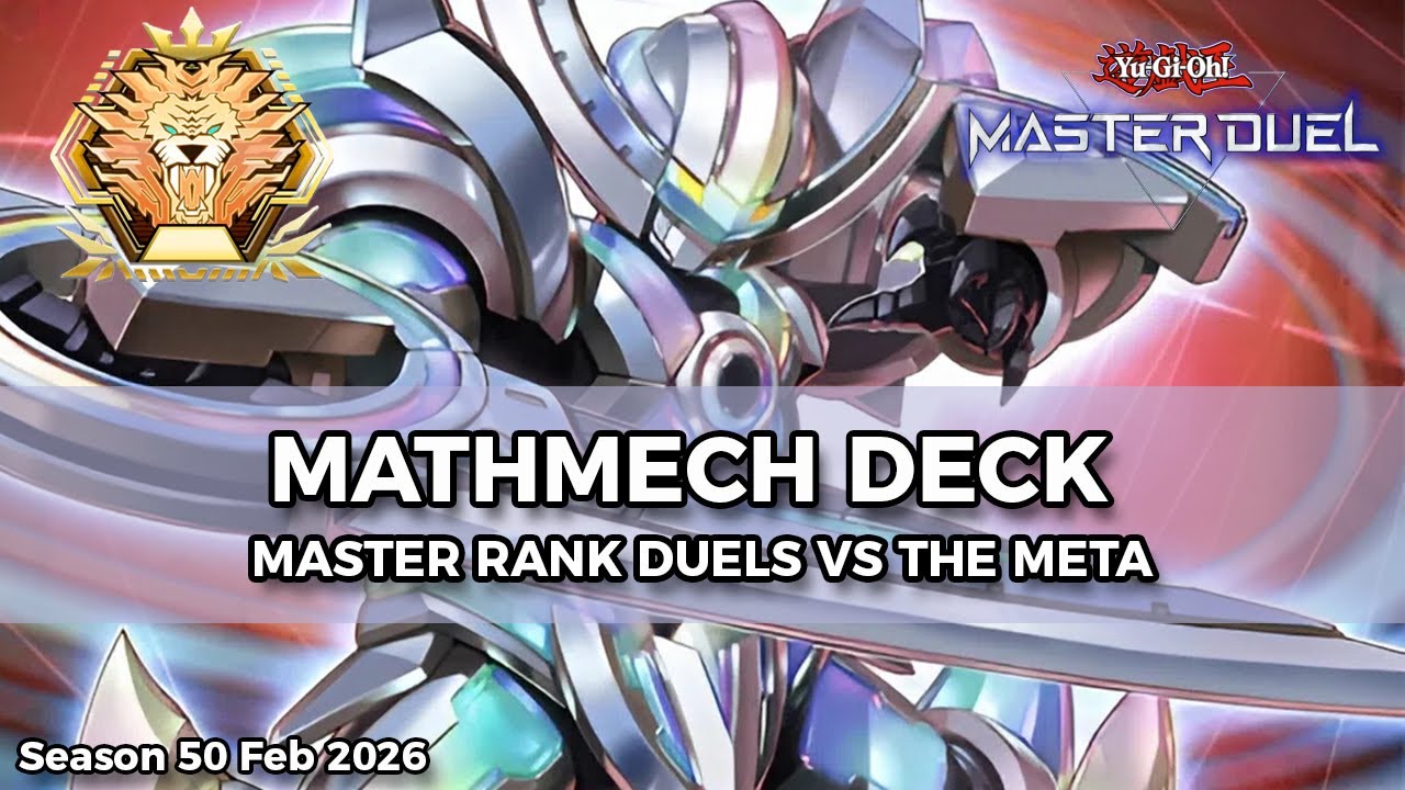 Destroying the K9 Meta With Mathmech Season 50 - Yu-Gi-Oh! Master Duel