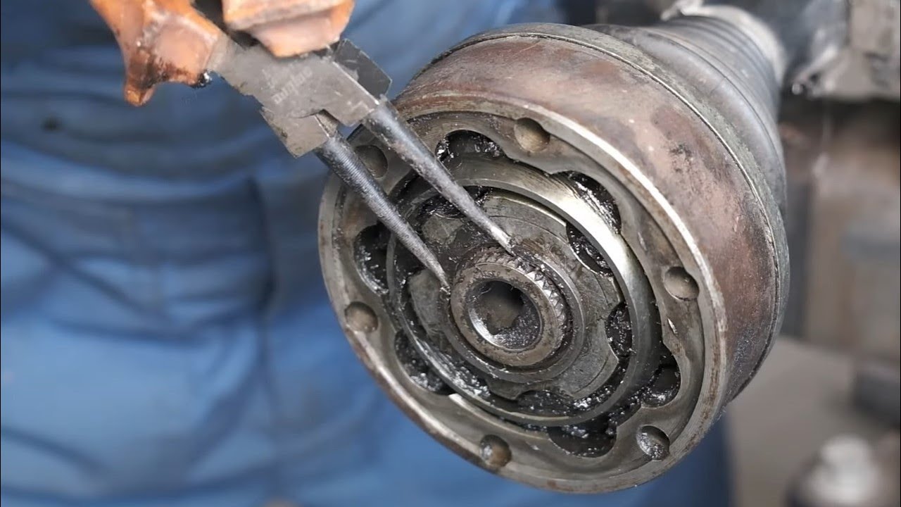 Как снять внутренний ШРУС   Volkswagen, Skoda, AUDI